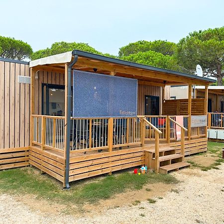 Estivo Premium Deluxe Mobile Homes On Camping Malibu Beach Лидо-ди-Езоло Экстерьер фото
