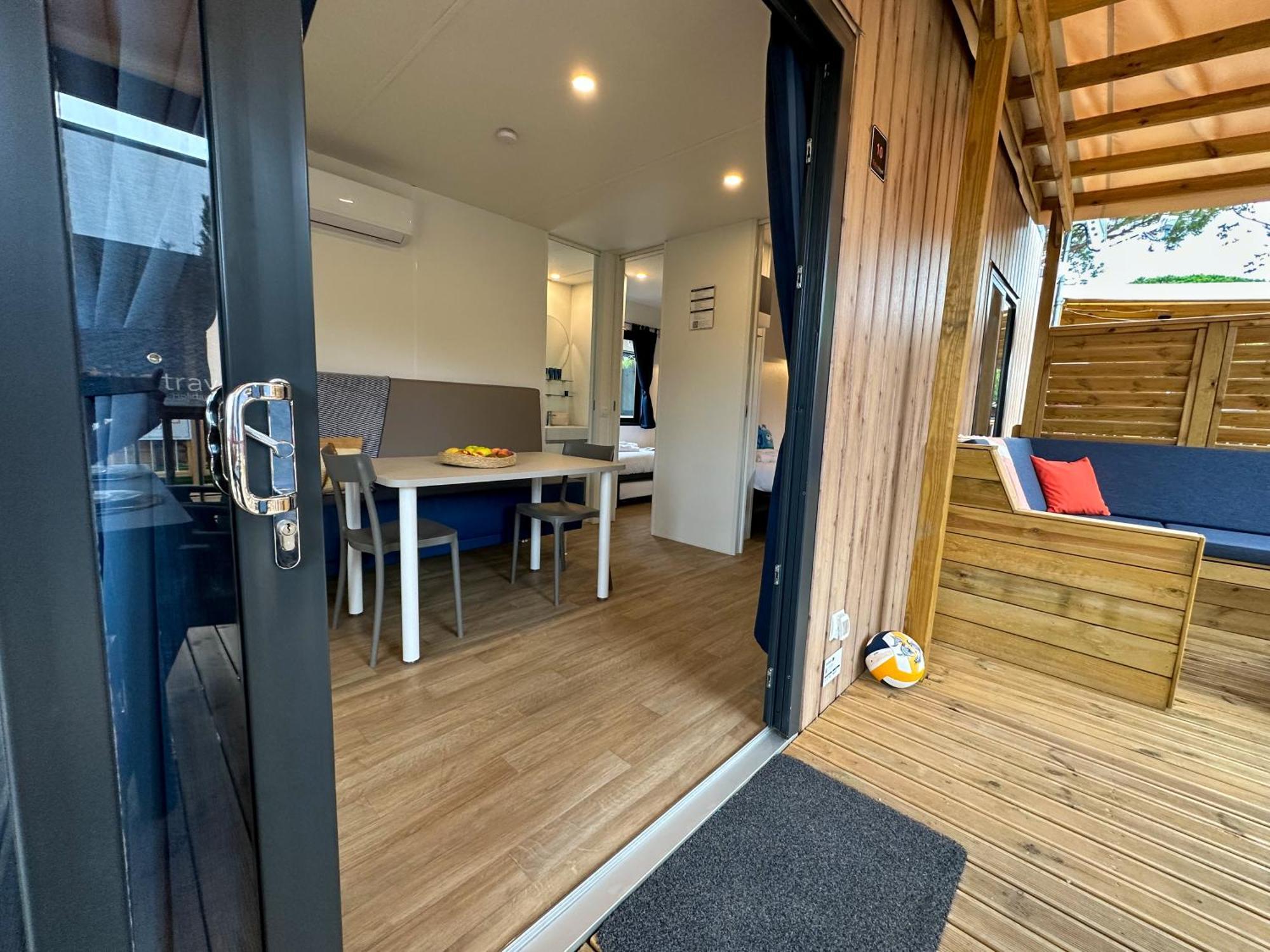 Estivo Premium Deluxe Mobile Homes On Camping Malibu Beach Лидо-ди-Езоло Экстерьер фото